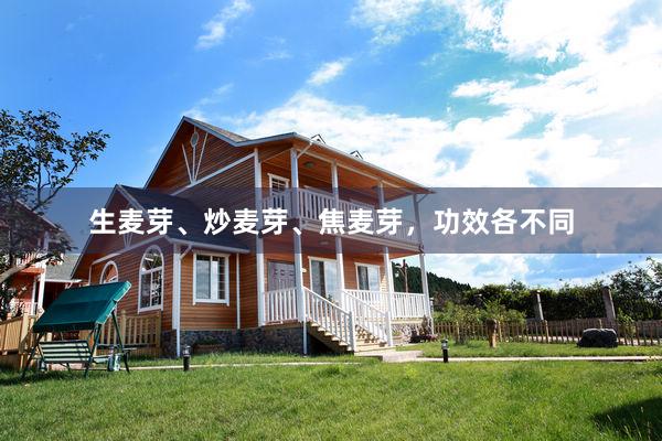 生麦芽、炒麦芽、焦麦芽，功效各不同